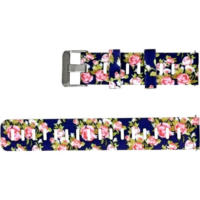 (NO.8) 20mm Personalized Painted Silicone Watch Strap Watch Band