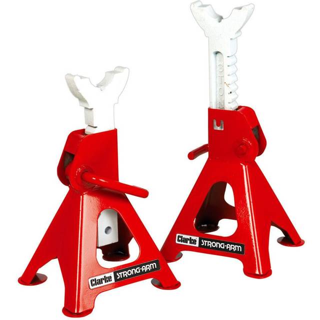Clarke Axle Stand Professional 6 Ton 6t Tonne Fixed Stands Lift Jack Cax6tbc
