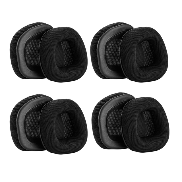 8X Ear Cushion Pads Cover Replacement Foam Earpad for Void & PRO RGB Wired/Wireless Gaming Headset