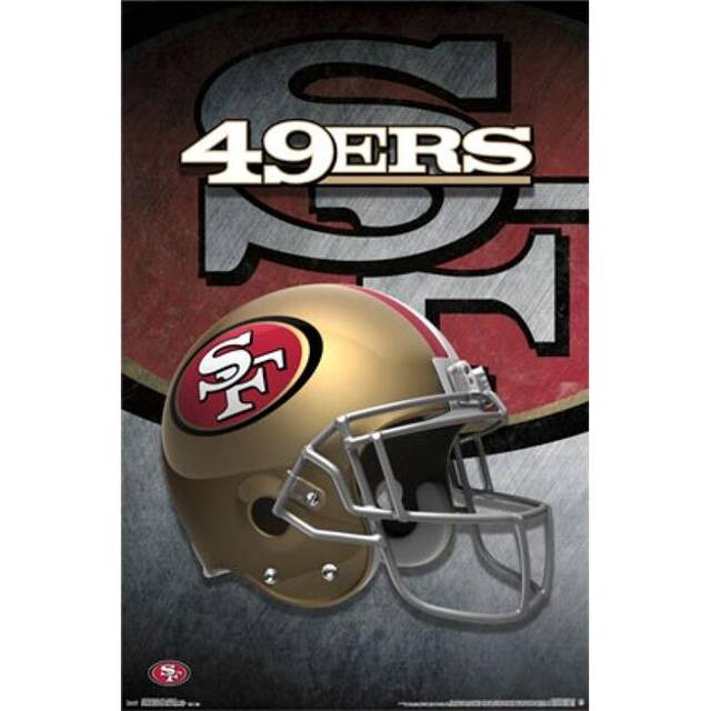 Posterazzi  San Francisco 49Ers - Helmet 15 Poster Print - 22 x 34 in.