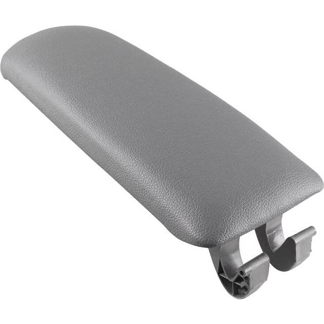 Gray Leather Armrest Arm Rest Box Cover for - A4 B6 B7 2002-2008