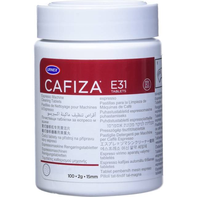 Urnex Cafiza Professional Espresso Machine Cleaning Tablets  100 Count