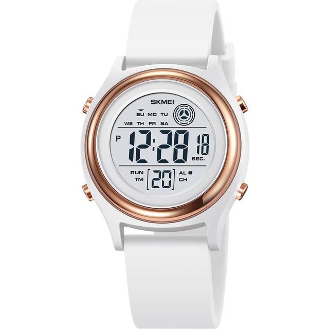 Water Resistant LED Timers Scratch-Resistant & Silicone Band Digital Watch