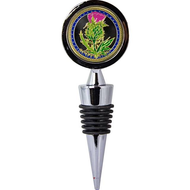 (Thistle) Scottish Bottle Stoppers with Scotland Map Symbols of Scotland Souvenir Gifts