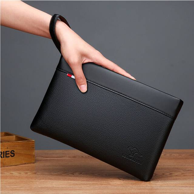 Large Capacity Casual Handheld Clutch Bag Envelope Men's Wallet