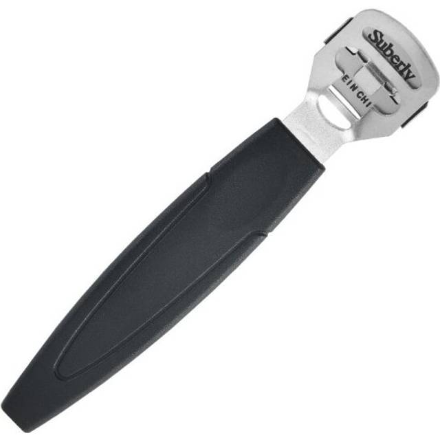 (Black) 1 Pcs Stainless Steel Foot Skin Shaver Corn Cuticle Cutter Remover Pedicure File Foot Care Tool