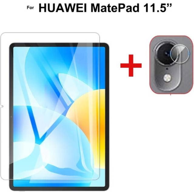 (MatePad Air 11.5) Tempered Glass +Camera Cover Lens Protector for 2023 HUAWEI MatePad 11.5 Inch BTK-AL09 BTK-W09/Matepad Air 11.5 Protective Film  Sc