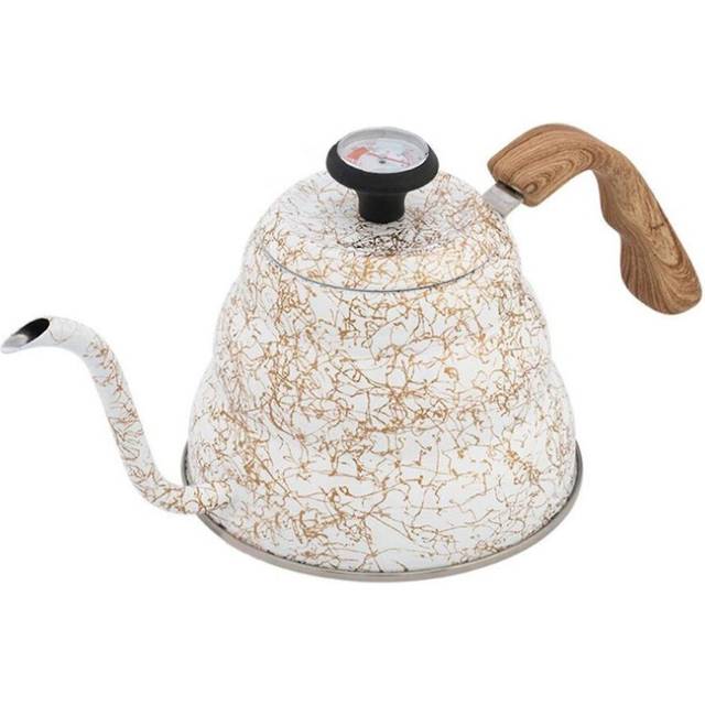Gooseneck Stovetop Kettle Coffee Tea Pot Bulit In Thermometer Gooseneck Kettle Pour