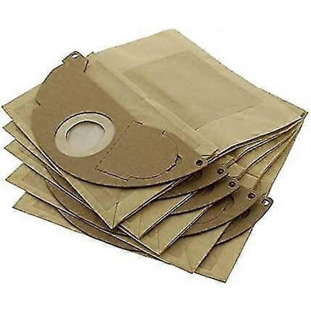 (As show, One size) pack of 5 paper bags for karcher a2000 a2099 wd2.000 wd2.499 vacuum cleaner