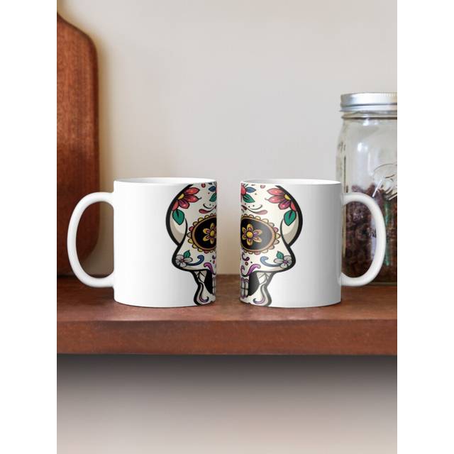 (Day of the Dead Skull 44-8461) Coffee Mugs 11oz dream big Ceramic Mug Cute Novelty Christmas Gifts