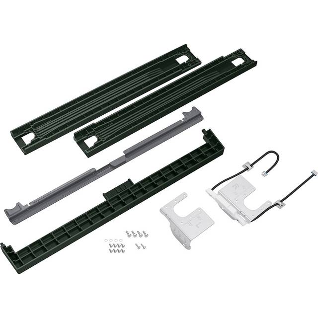 SAMSUNG Bespoke Front Load Washer Dryer Stacking and MultiControl Combo Kit  Includes Gap Cover to Fill Space Between Laundry Ma