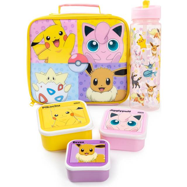 Pokemon Girls Pose Lunch Bag and Bottle Set