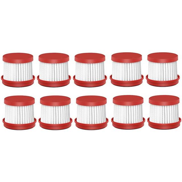 10pcs Replacement Hepa Filters For Deerma Mite Removal Instrument Vacuum Cleaner Cm1300/cm1900 Acce