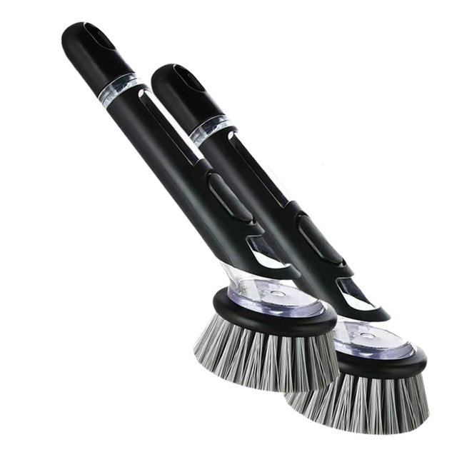 Dishwashing Brush with Soap Dispenser,Kitchen A