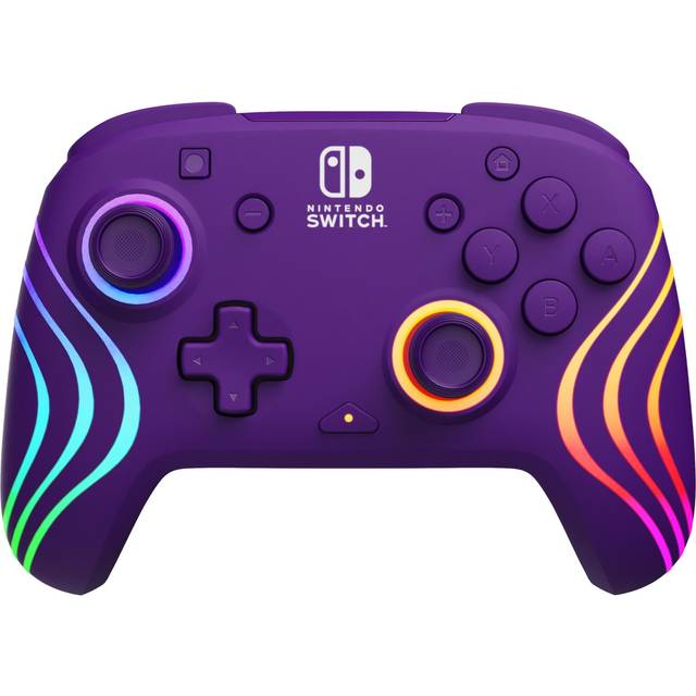 PDP Afterglow Wave with Motion Trådlös Handkontroll - Lila (Nintendo Switc