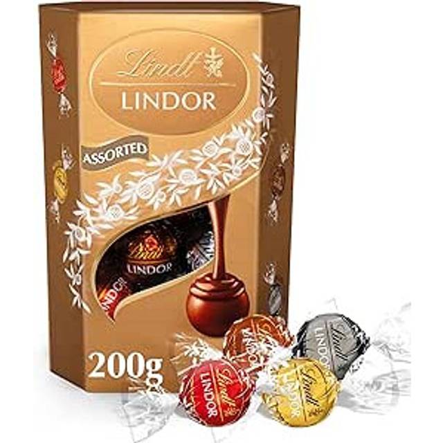 Lindt Lindor Assorted Chocolate Truffles 200G Gift Present For Easter