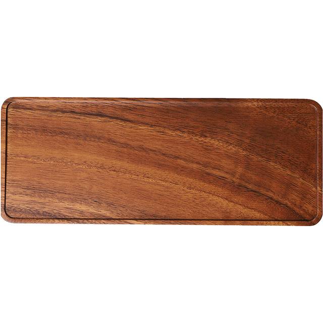 Wooden Tray, Solid Wood Afternoon Tea Fruit Coffee Shop Simple Snack Tray