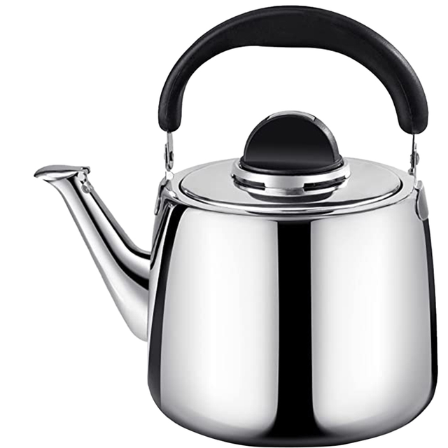3L Thickened Whistle Kettle Stainless Steel Rapid Heating Boiling Water Pot Tea