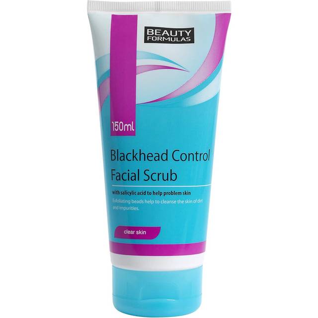 Beauty Formulas Clear Skin Blackhead Control Facial Scrub 150 ml