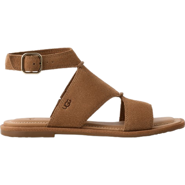 UGG Womens Delray Sandals Chestnut Brown, 4