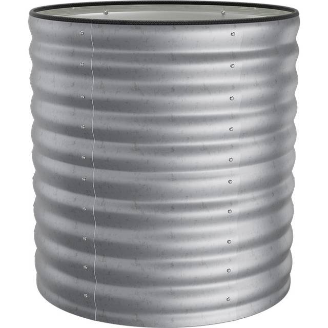 Raised Garden Bed - Galvanized silvery (80cm H X 80cm W X 80cm D)