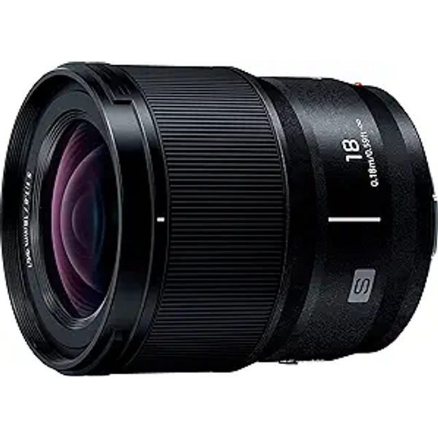 Panasonic Lumix S 18mm F/1.8 Ultra-Wide-Angle Lens (S-S18)