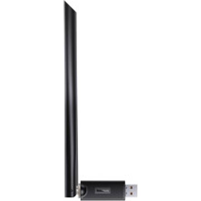 Externt USB WiFi 2,4GHz 150Mb/s nätverkskort med 6dBi antenn, svart