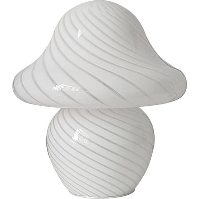 (Black white, One size) Discount 50% Korean Ancient Style Mushroom Lamp Ins Cute Atmosphere Lamp Handmade Glass Bedside Lamp Bedroom Lamp Decorative S