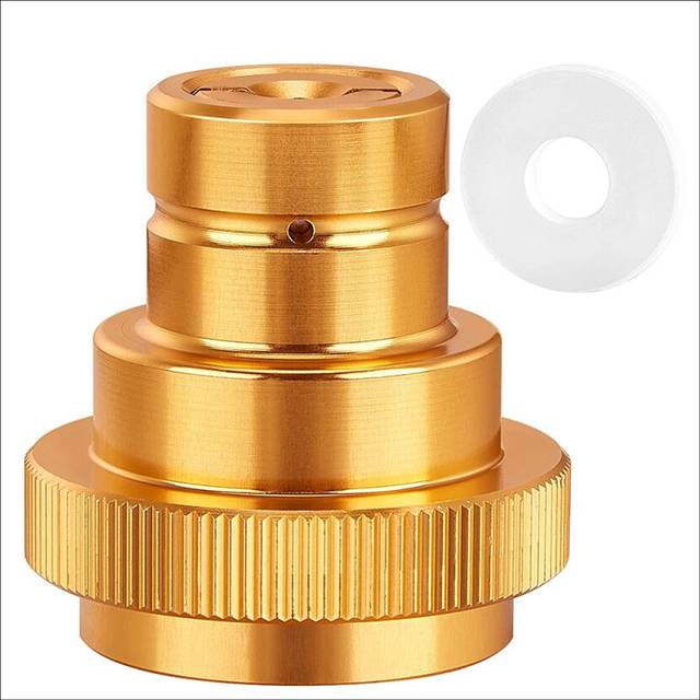 Quick Adapter for CO2 Soda Water Sparkler DUO Tank Canister Conversion for Soda Stream Soda Machine with Sealing Ring