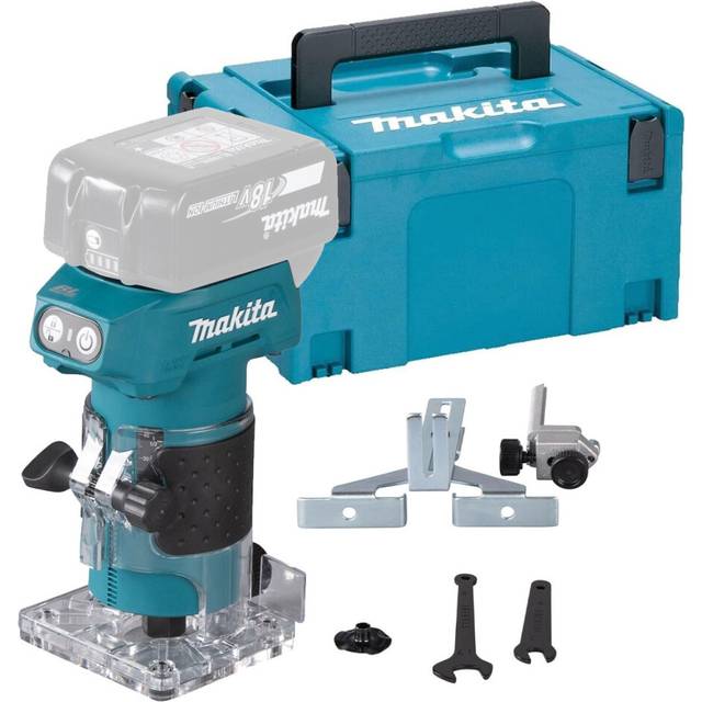 Makita - DRT52Z 18V Cordless lxt Brushless Router Trimmer + Makpac