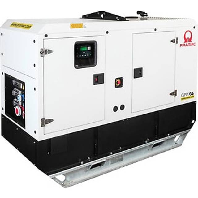 Pramac Elverk GPW65P/FS3A MA ACP, SPB2, inbyggt/ljudisolerat, 3-fas, diesel