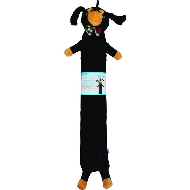 Long 2L Sausage Dog Hot Water Bottle Plush Cover Bed Warmer