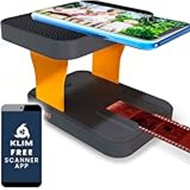 K2 Mobile Film Scanner 35mm + Positive & Negative Scanner + Slide Scanner + Photo Scanner + 35mm Color Film Developing Kit Essential + Your own 35mm