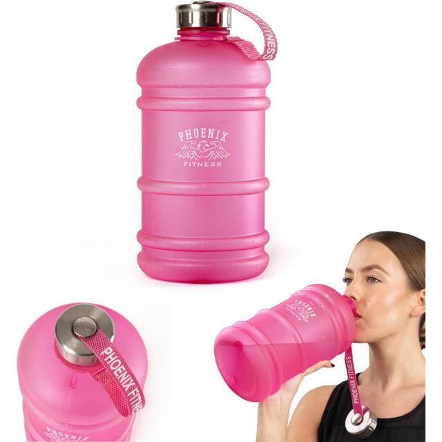 Phoenix Drinks Hydration Pink Water Bottle 2.2L - 13 x 27 x 13cm