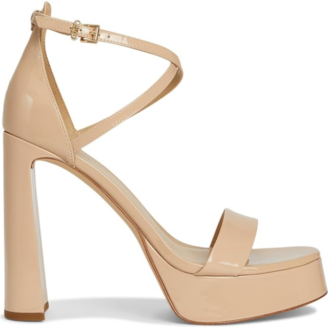 Michael Kors kvinnors Cami plattform, Ljus rodnad, 41 EU