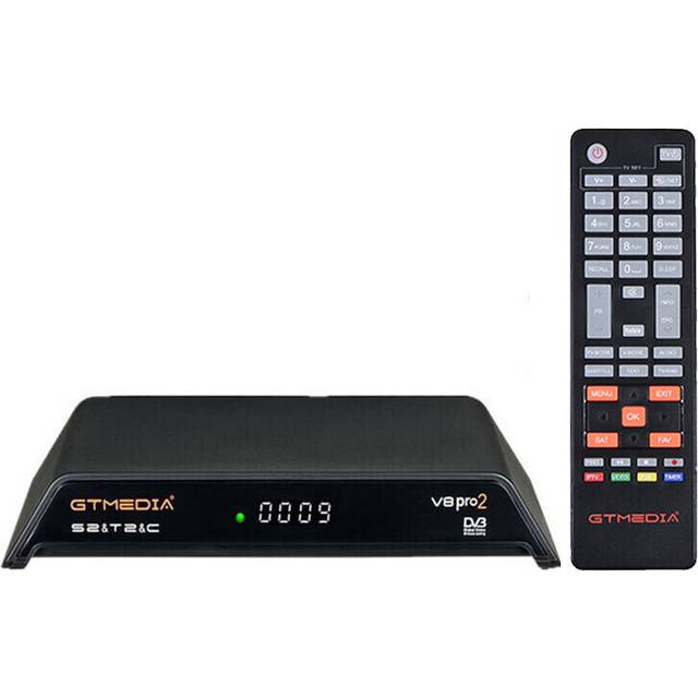 GTMEDIA V8 PRO2 DVB S2 DVB T2 DVB C H.265 HD Satellite Digital Terrestrial Cable TV Signal Receiver Set top Box Support IPTV