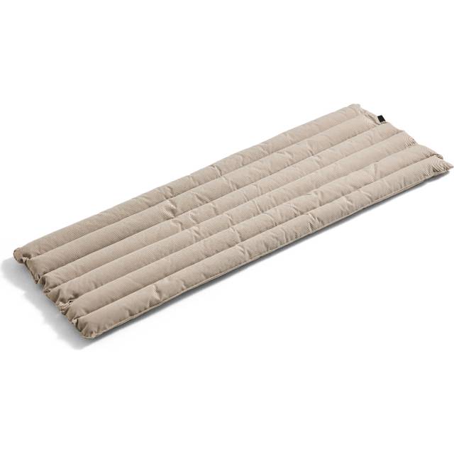 HAY - Traverse Quilted Cushion for Dining Bench - beige sand/LxBxH 113x39,3x4cm/für Dining Bench, Dining Bench mit Armlehnen, Bench 114 (4.0 x 113.0 x 39.3cm)