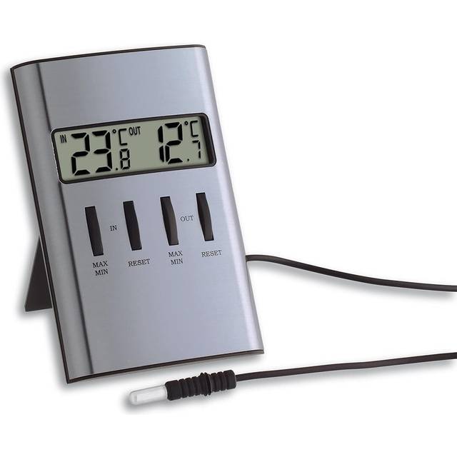 Tfa 30.1029 98mm digital indoor/outdoor cable thermometer - plastic
