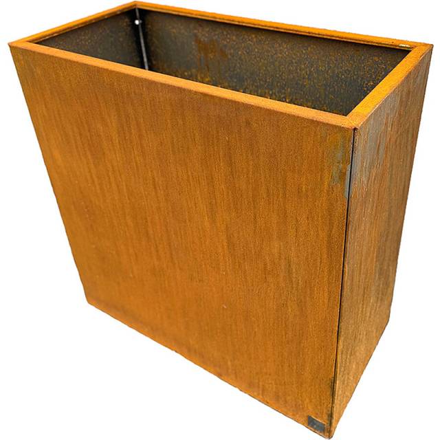Utomhuskruka Recal Cortenstål 80X40X80Cm Rost