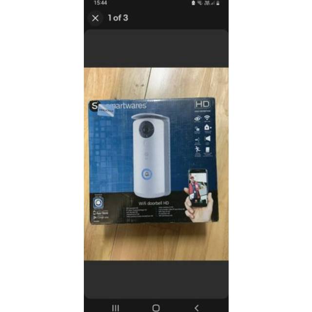 Smartwares vd40w wifi video doorbell