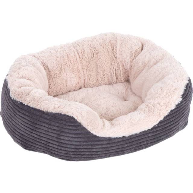 Corduro Pet Sofa - Rosewood Grey (Small (10-20lbs);Medium (20-50lbs))
