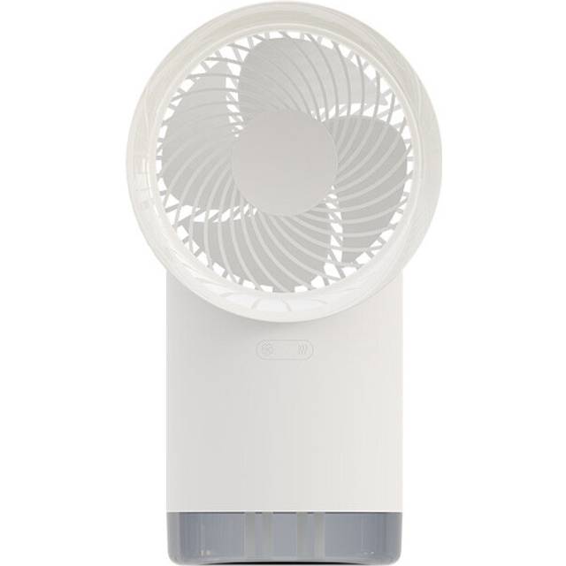 Living fan handheld USB charging mini portable cooling fan with fog and strong wind ultra-quiet