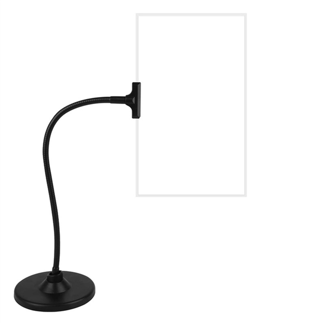 moresk-4X Magnifying Glass with Stand, Flexible Gooseneck Full Book Page Magnifying, for Low Vision Seniors with Aging Eyes