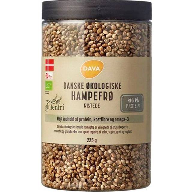 Dava Hampafrön Rostade, eko - 225 g