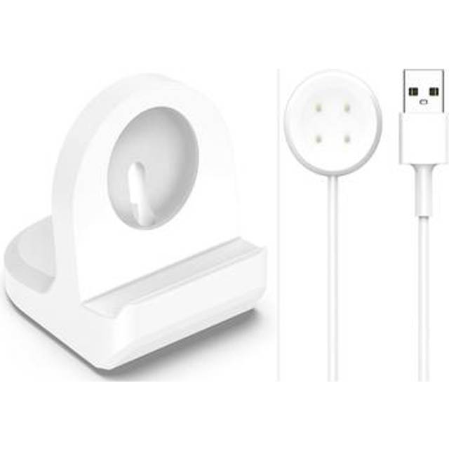 Google Pixel Watch 3/Pixel Watch 2 laddningsstation - vit