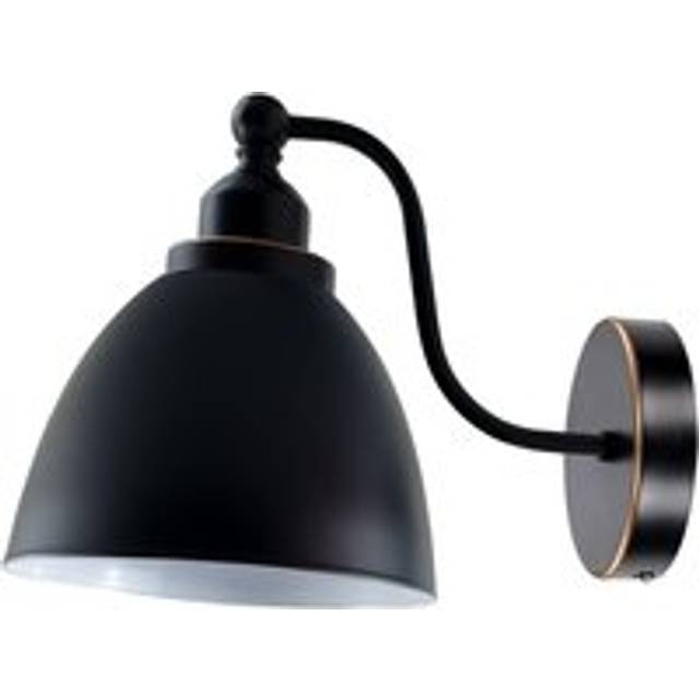 Industrial Vintage Modern Retro Swan Neck Metal Arm E27 Sconce Black Wall Mount Light~3911 - No