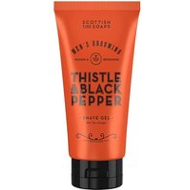 Scottish Fine Soaps Thistle & Black Pepper Shave Gel 150ml Tube