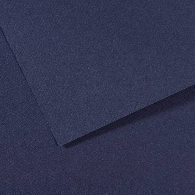 Canson Mi-teintes Färgat Papper A4 160 Gram, Indigo Blue