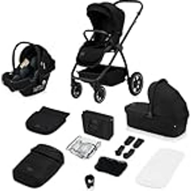 Lionelo Meril 3-in-1 Kombivagn, Black Onyx