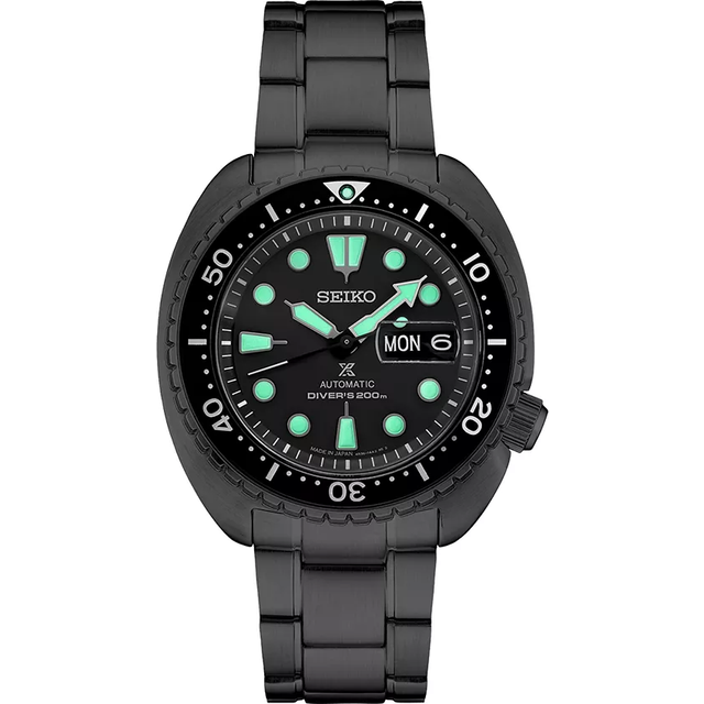 SEIKO Prospex Stainless Steel 45MM Gray Dial Men's Watch SRPK43 - 45 mm
